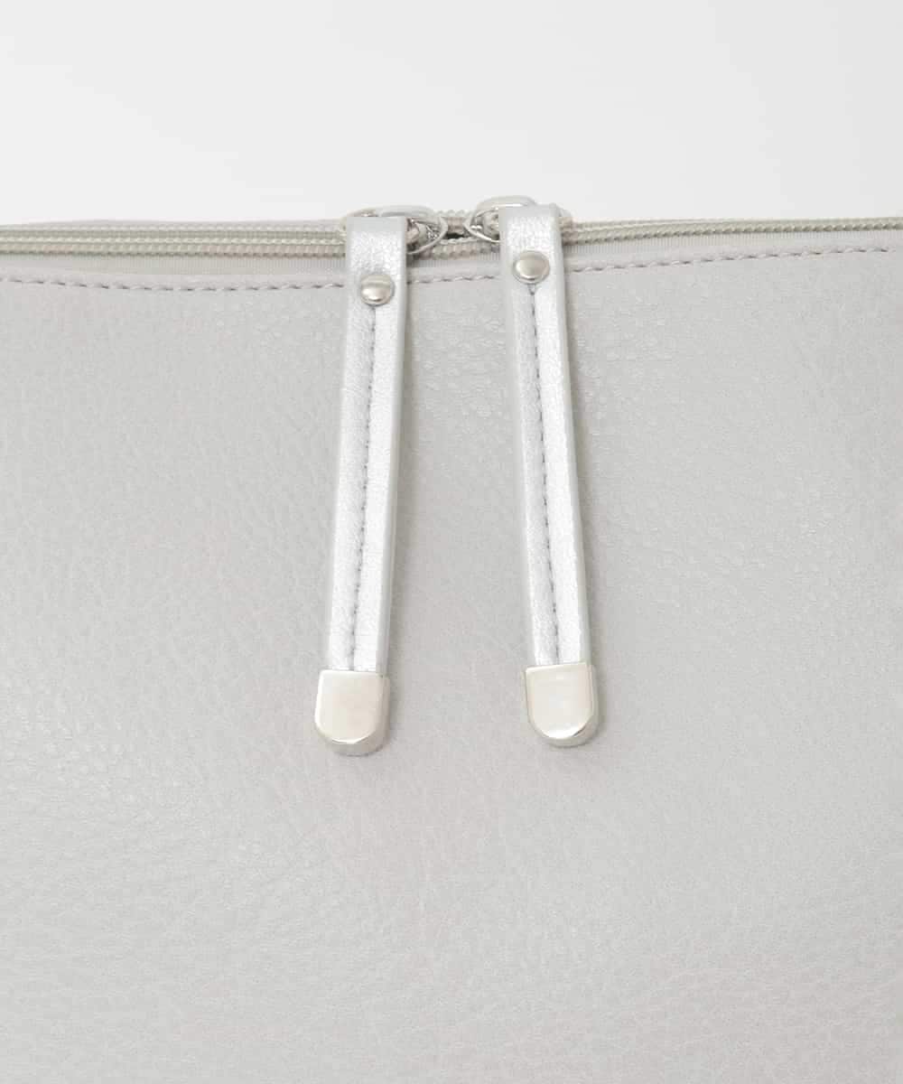 BPCGD62140 MK MICHEL KLEIN BAG(MK ミッシェルクラン バッグ) [2WAY]合成皮革パンチングワンショルダースクエアバッグ ブラウン