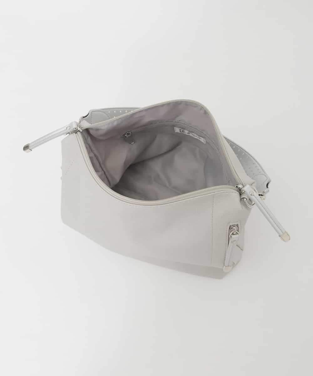 BPCGD62140 MK MICHEL KLEIN BAG(MK ミッシェルクラン バッグ) [2WAY]合成皮革パンチングワンショルダースクエアバッグ ブラウン