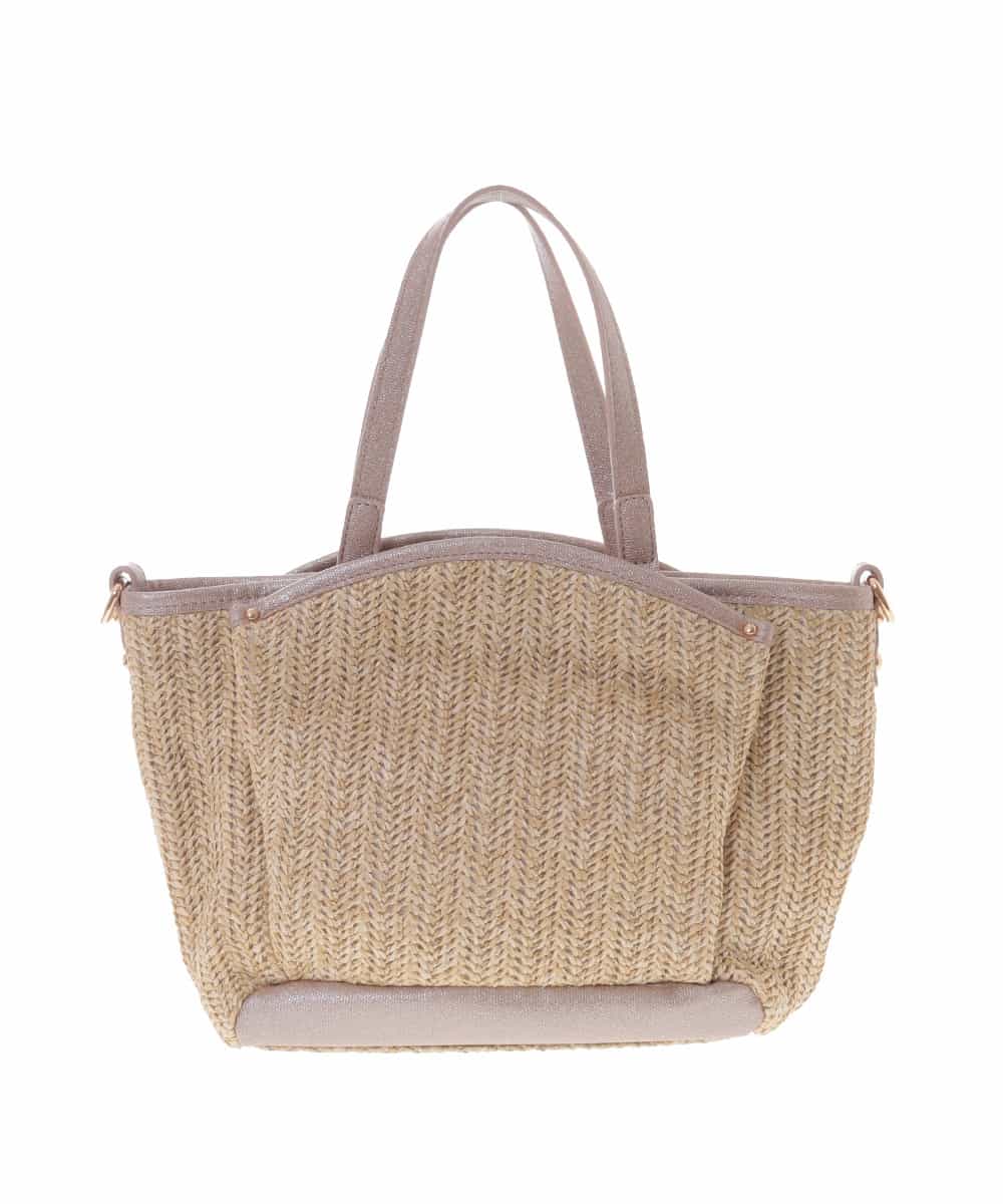 BPCGJ43130 MK MICHEL KLEIN BAG(MK ミッシェルクラン バッグ) 【販売停止】【2WAY】コンパクトメッシュトート ベージュ