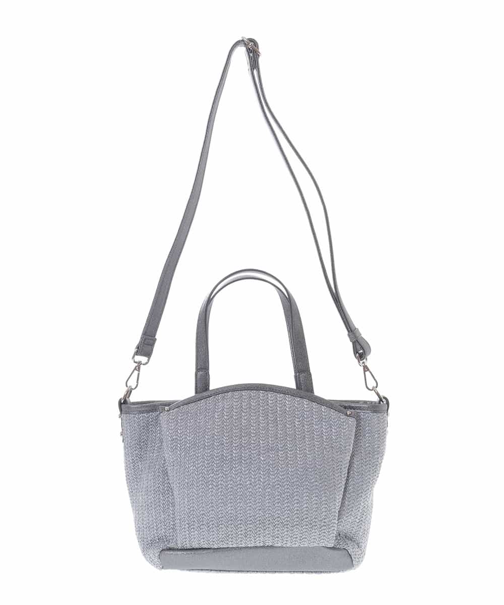 BPCGJ43130 MK MICHEL KLEIN BAG(MK ミッシェルクラン バッグ) 【販売停止】【2WAY】コンパクトメッシュトート グレー