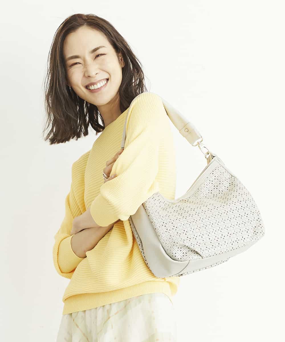 Mk Michel Klein Bag Mk ミッシェルクラン バッグ チャーム付き パンチングトートバッグ イトキンオンラインストア