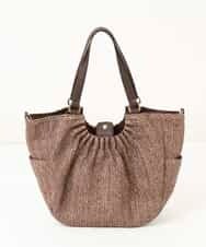 BPCGM34140 MK MICHEL KLEIN BAG(MK ミッシェルクラン バッグ) 【2WAY】メッシュトートバッグ オレンジ