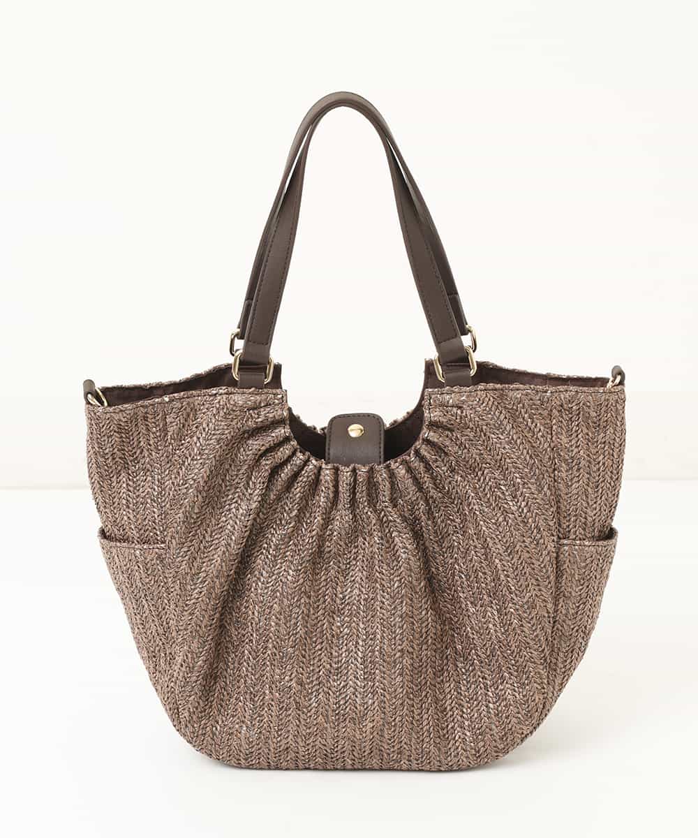 BPCGM34140 MK MICHEL KLEIN BAG(MK ミッシェルクラン バッグ) 【2WAY】メッシュトートバッグ オレンジ