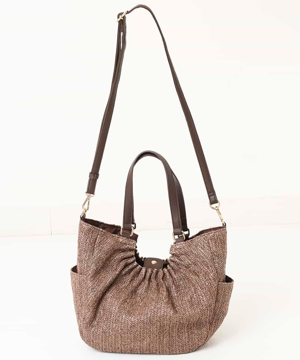 BPCGM34140 MK MICHEL KLEIN BAG(MK ミッシェルクラン バッグ) 【2WAY】メッシュトートバッグ オレンジ