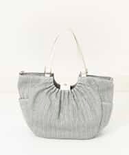 BPCGM34140 MK MICHEL KLEIN BAG(MK ミッシェルクラン バッグ) 【2WAY】メッシュトートバッグ グレー