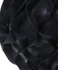 BPCGM39130 MK MICHEL KLEIN BAG(MK ミッシェルクラン バッグ) 巾着付きネットバッグ ブラック