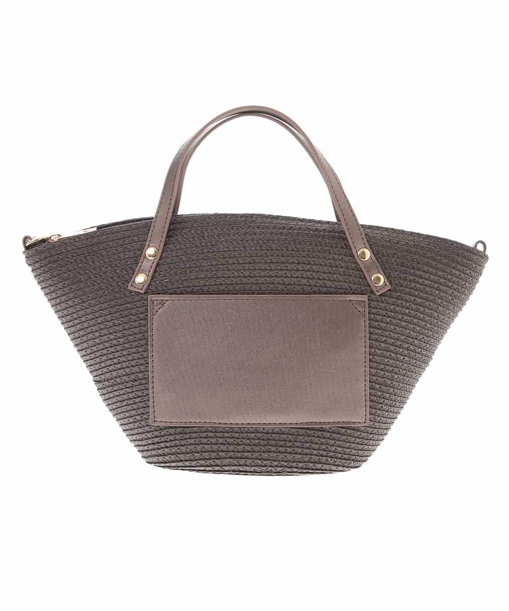 BPCGM43090 MK MICHEL KLEIN BAG(MK ミッシェルクラン バッグ) ［2WAY］ミニかごバッグ オレンジ