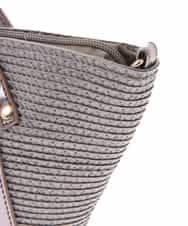BPCGM43090 MK MICHEL KLEIN BAG(MK ミッシェルクラン バッグ) ［2WAY］ミニかごバッグ グレー