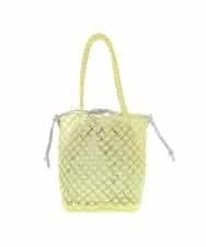 BPCGM48110 MK MICHEL KLEIN BAG(MK ミッシェルクラン バッグ) 【3WAY】ビニール編みトート イエロー