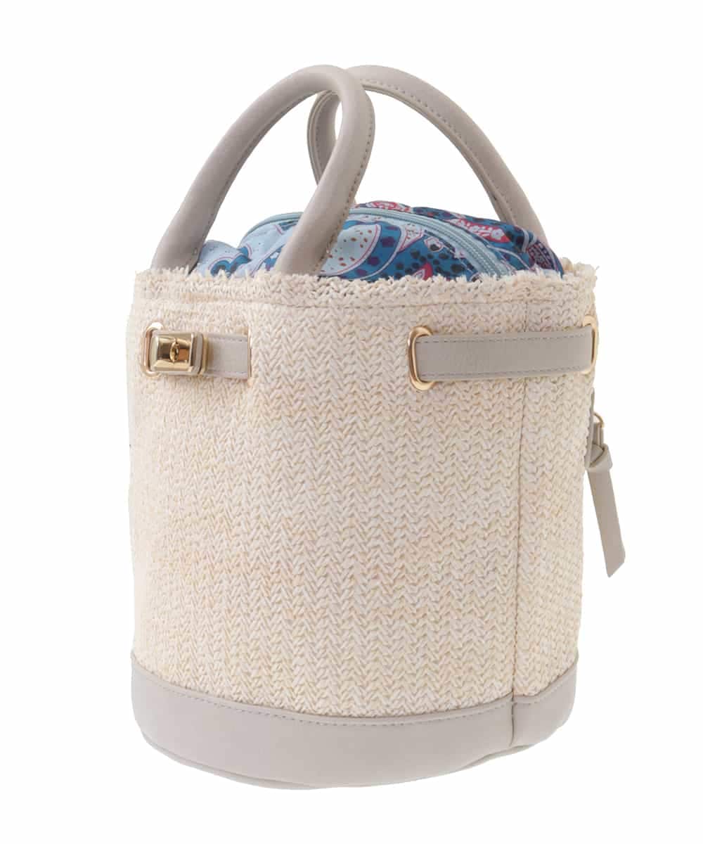 BPCGM54110 MK MICHEL KLEIN BAG(MK ミッシェルクラン バッグ) バケツ型カゴバッグ アイボリー