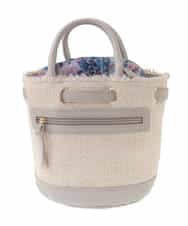 BPCGM54110 MK MICHEL KLEIN BAG(MK ミッシェルクラン バッグ) バケツ型カゴバッグ アイボリー