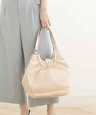 BPCGP31140 MK MICHEL KLEIN BAG(MK ミッシェルクラン バッグ) [3WAY]編みデザイントートバッグ アイボリー