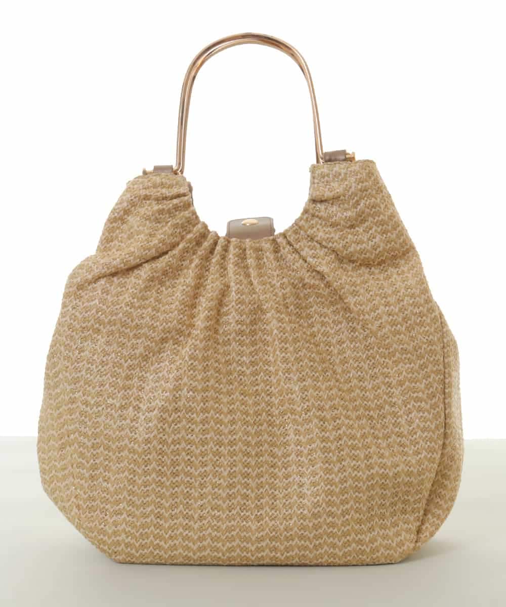 BPCGP31140 MK MICHEL KLEIN BAG(MK ミッシェルクラン バッグ) [3WAY]編みデザイントートバッグ ベージュ