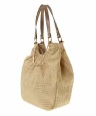 BPCGP31140 MK MICHEL KLEIN BAG(MK ミッシェルクラン バッグ) [3WAY]編みデザイントートバッグ ベージュ