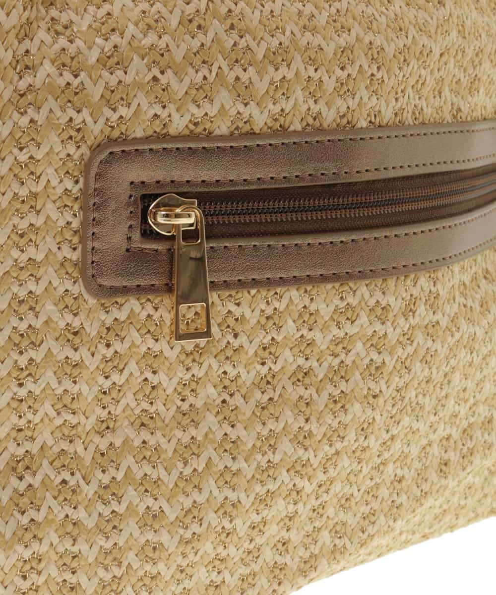 BPCGP31140 MK MICHEL KLEIN BAG(MK ミッシェルクラン バッグ) [3WAY]編みデザイントートバッグ ベージュ