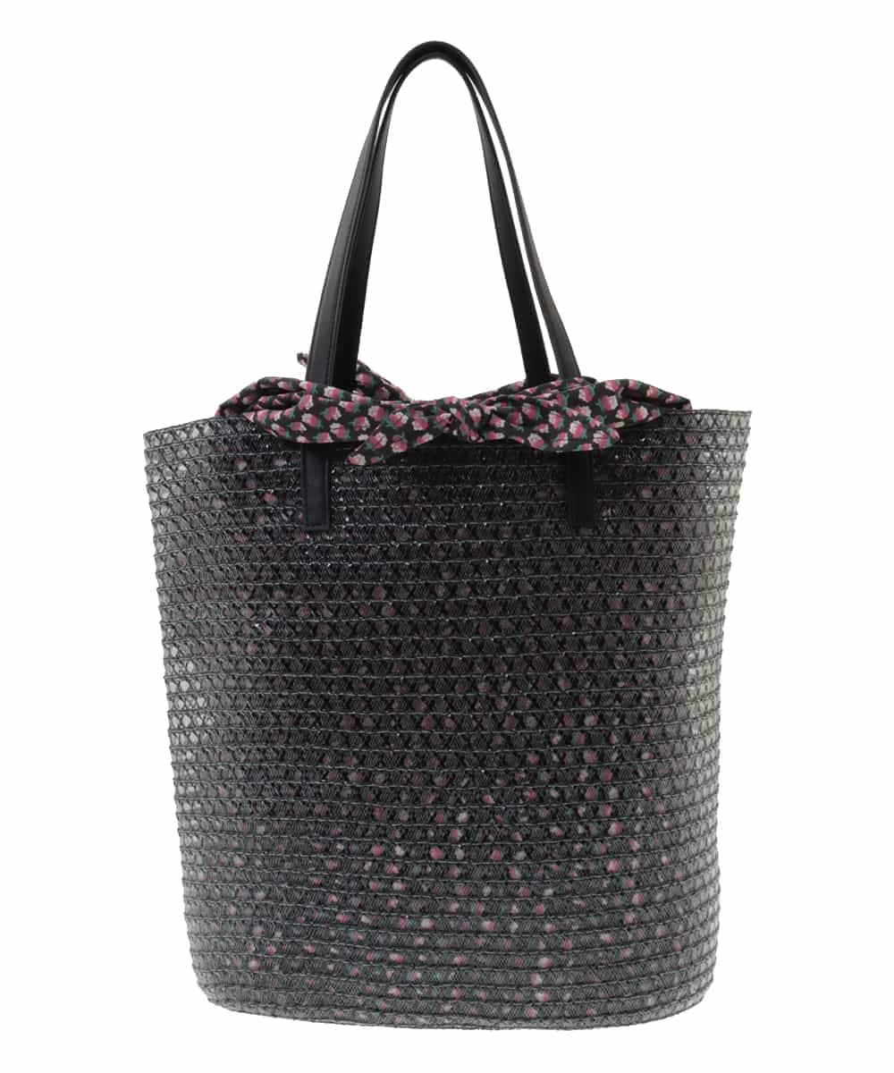 BPCGP32120 MK MICHEL KLEIN BAG(MK ミッシェルクラン バッグ) [インナー巾着付き]メッシュトートバッグ ブラック