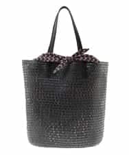 BPCGP32120 MK MICHEL KLEIN BAG(MK ミッシェルクラン バッグ) [インナー巾着付き]メッシュトートバッグ ブラック
