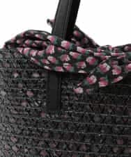BPCGP32120 MK MICHEL KLEIN BAG(MK ミッシェルクラン バッグ) [インナー巾着付き]メッシュトートバッグ ブラック