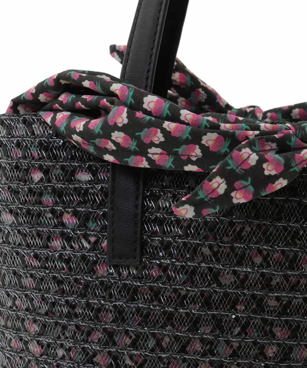 BPCGP32120 MK MICHEL KLEIN BAG(MK ミッシェルクラン バッグ) [インナー巾着付き]メッシュトートバッグ ブラック