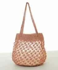 BPCGP33130 MK MICHEL KLEIN BAG(MK ミッシェルクラン バッグ) メタルメッシュシアーバッグ ゴールド