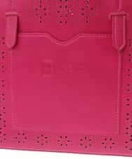 BPCGP34140 MK MICHEL KLEIN BAG(MK ミッシェルクラン バッグ) 【インナーポーチ付き】スカラップトートバッグ ピンク