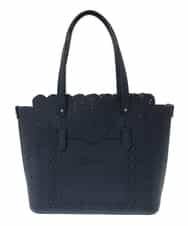 BPCGP34140 MK MICHEL KLEIN BAG(MK ミッシェルクラン バッグ) 【インナーポーチ付き】スカラップトートバッグ ネイビー