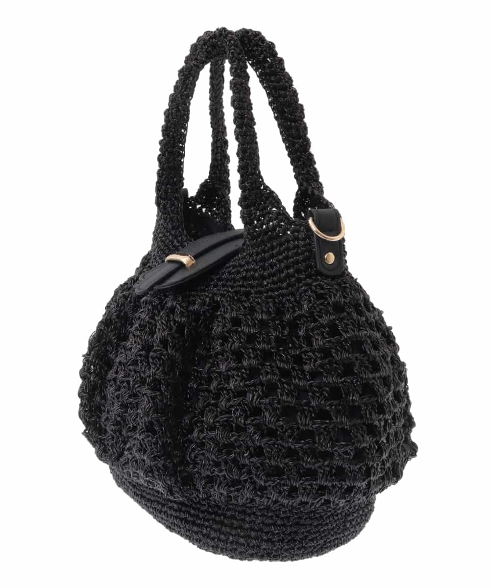 BPCGP38130 MK MICHEL KLEIN BAG(MK ミッシェルクラン バッグ) [2WAY]メッシュラメトートバッグ ブラック