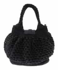 BPCGP38130 MK MICHEL KLEIN BAG(MK ミッシェルクラン バッグ) [2WAY]メッシュラメトートバッグ ブラック