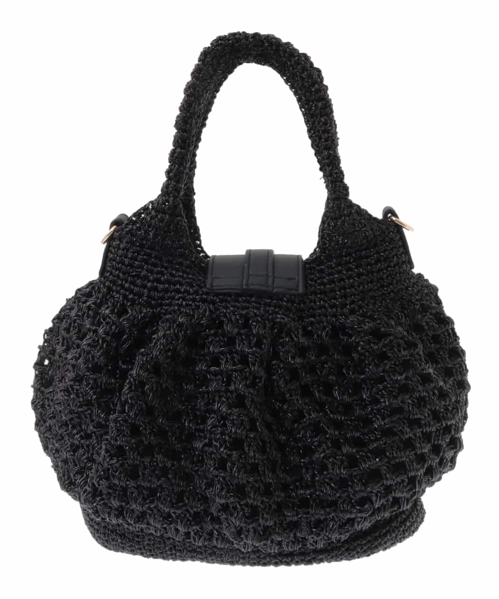 BPCGP38130 MK MICHEL KLEIN BAG(MK ミッシェルクラン バッグ) [2WAY]メッシュラメトートバッグ ブラック