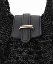 BPCGP38130 MK MICHEL KLEIN BAG(MK ミッシェルクラン バッグ) [2WAY]メッシュラメトートバッグ ブラック