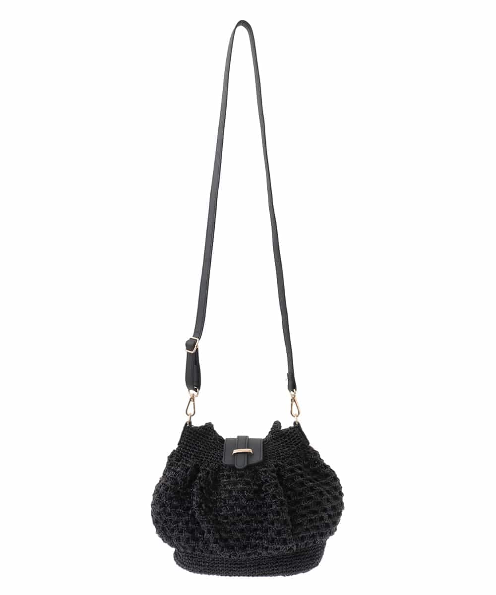 BPCGP38130 MK MICHEL KLEIN BAG(MK ミッシェルクラン バッグ) [2WAY]メッシュラメトートバッグ ブラック