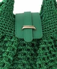 BPCGP38130 MK MICHEL KLEIN BAG(MK ミッシェルクラン バッグ) [2WAY]メッシュラメトートバッグ ブラック