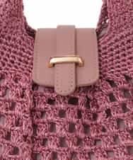 BPCGP38130 MK MICHEL KLEIN BAG(MK ミッシェルクラン バッグ) [2WAY]メッシュラメトートバッグ ブラック