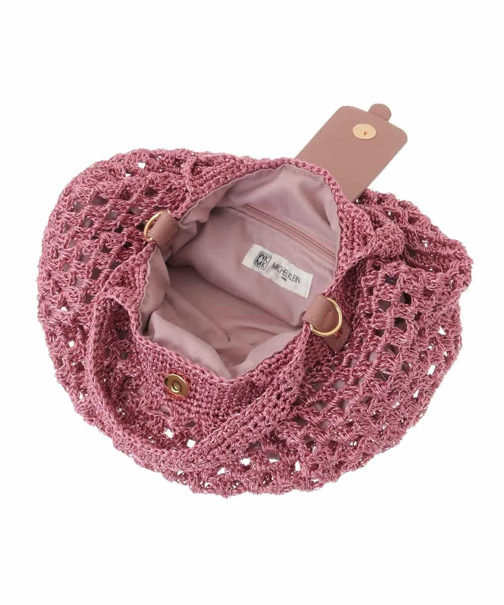BPCGP38130 MK MICHEL KLEIN BAG(MK ミッシェルクラン バッグ) [2WAY]メッシュラメトートバッグ ブラック