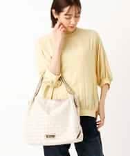 BPCGP41160 MK MICHEL KLEIN BAG(MK ミッシェルクラン バッグ) 【2WAY】デザインチェックトートバッグ ベージュ