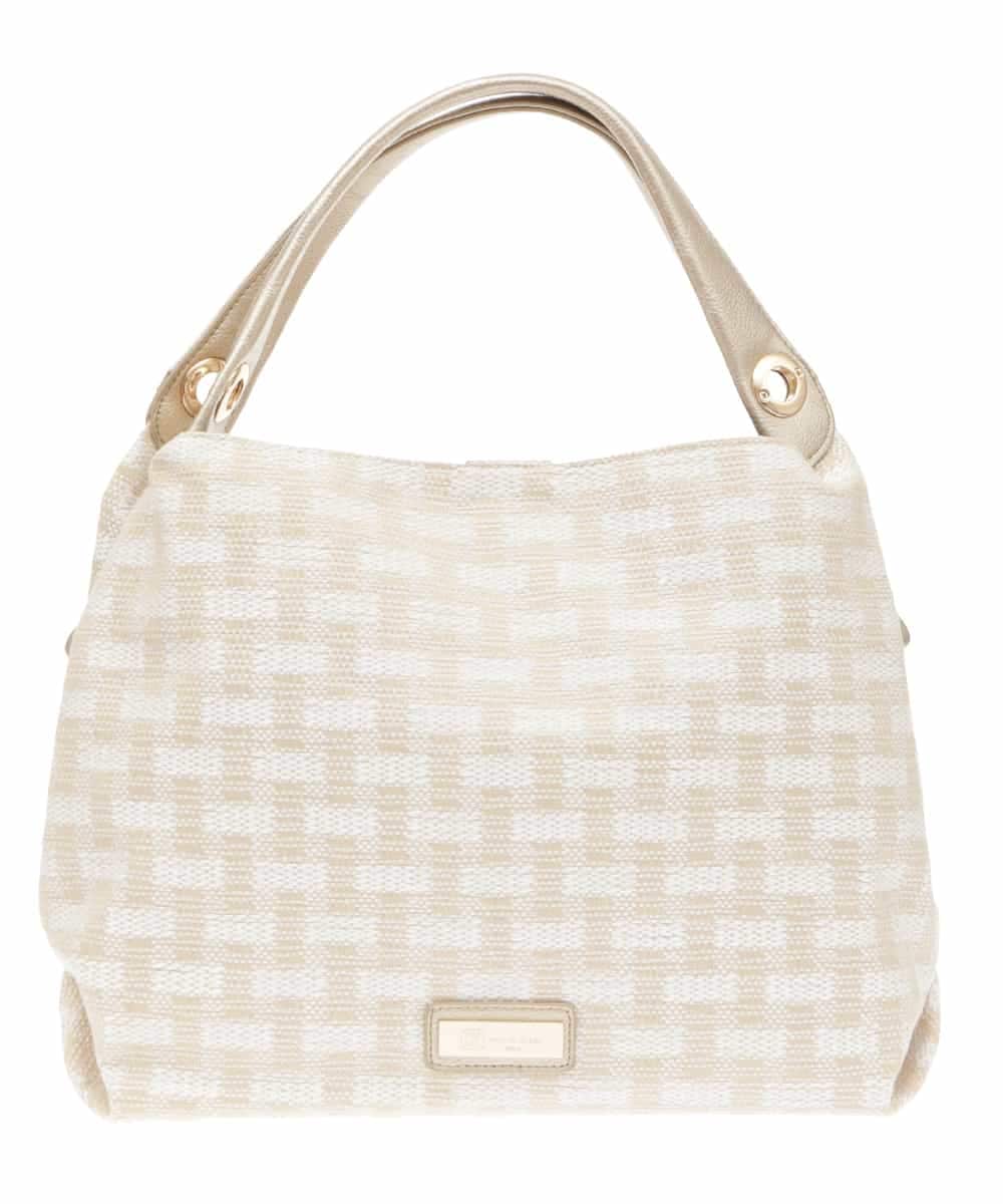 BPCGP41160 MK MICHEL KLEIN BAG(MK ミッシェルクラン バッグ) 【2WAY】デザインチェックトートバッグ ベージュ