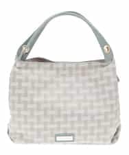BPCGP41160 MK MICHEL KLEIN BAG(MK ミッシェルクラン バッグ) 【2WAY】デザインチェックトートバッグ ライトグレー
