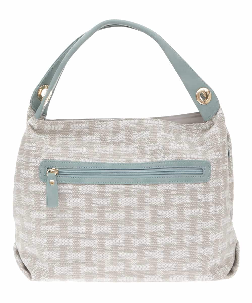 BPCGP41160 MK MICHEL KLEIN BAG(MK ミッシェルクラン バッグ) 【2WAY】デザインチェックトートバッグ ライトグレー