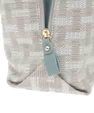 BPCGP41160 MK MICHEL KLEIN BAG(MK ミッシェルクラン バッグ) 【2WAY】デザインチェックトートバッグ ライトグレー