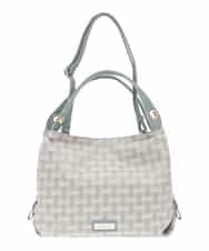 BPCGP41160 MK MICHEL KLEIN BAG(MK ミッシェルクラン バッグ) 【2WAY】デザインチェックトートバッグ ライトグレー
