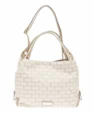 BPCGP41160 MK MICHEL KLEIN BAG(MK ミッシェルクラン バッグ) 【2WAY】デザインチェックトートバッグ ライトグレー