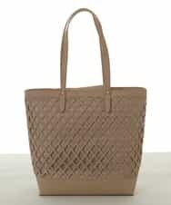 BPCGP52150 MK MICHEL KLEIN BAG(MK ミッシェルクラン バッグ) カットワークメッシュバッグ ベージュ