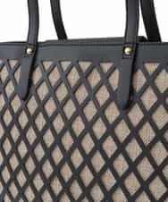 BPCGP52150 MK MICHEL KLEIN BAG(MK ミッシェルクラン バッグ) カットワークメッシュバッグ ベージュ