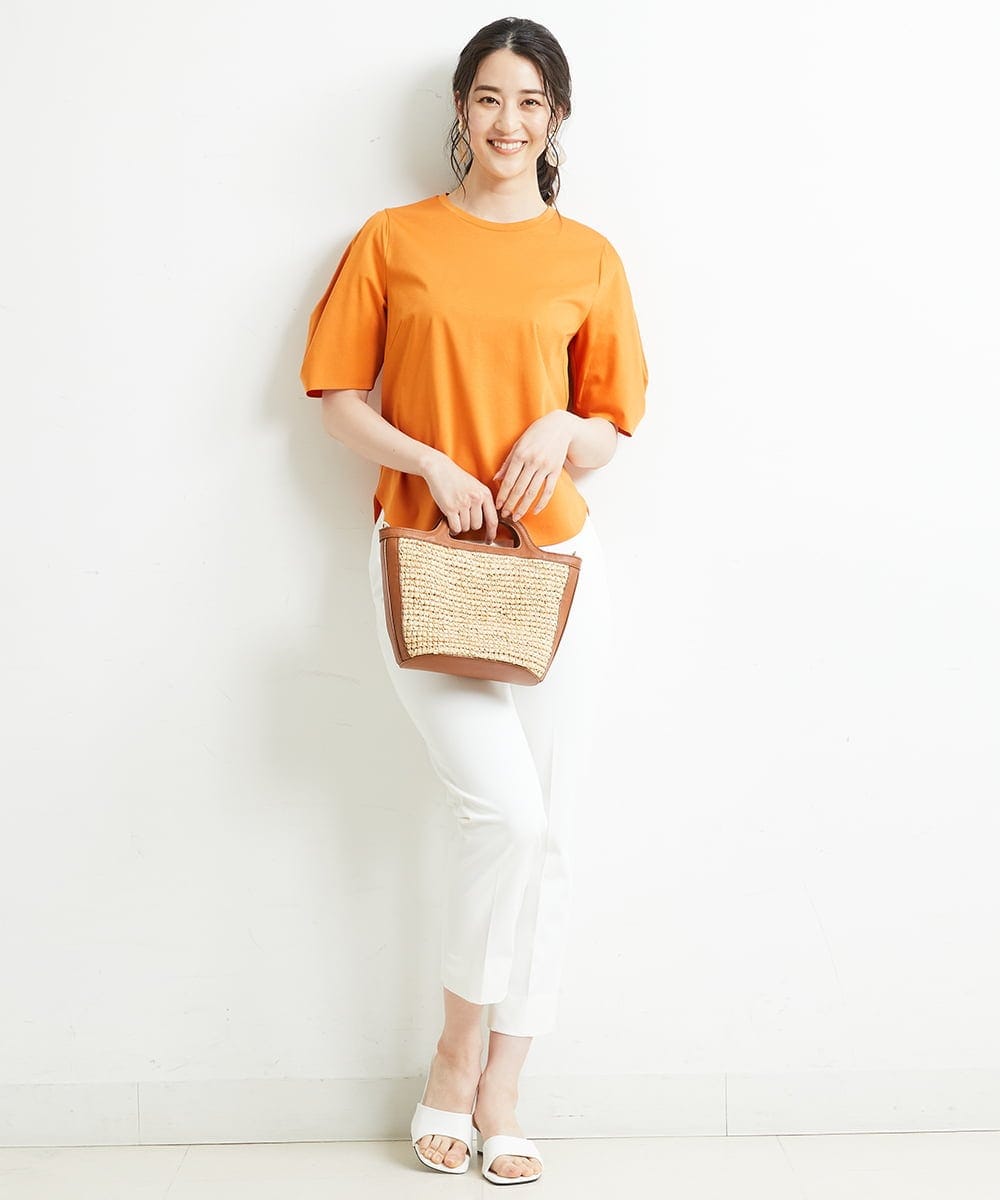 BPCGP53140 MK MICHEL KLEIN BAG(MK ミッシェルクラン バッグ) [3WAY]ラフィアミニバッグ ベージュ