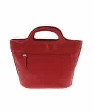BPCGP53140 MK MICHEL KLEIN BAG(MK ミッシェルクラン バッグ) [3WAY]ラフィアミニバッグ レッド