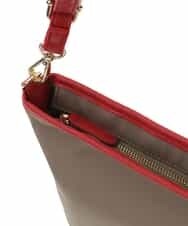 BPCGP53140 MK MICHEL KLEIN BAG(MK ミッシェルクラン バッグ) [3WAY]ラフィアミニバッグ レッド