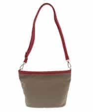 BPCGP53140 MK MICHEL KLEIN BAG(MK ミッシェルクラン バッグ) [3WAY]ラフィアミニバッグ レッド