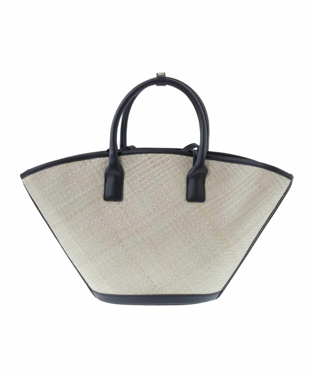 BPCGP54160 MK MICHEL KLEIN BAG(MK ミッシェルクラン バッグ) [インバッグ付き]扇型トートバッグ ブラック