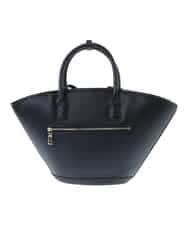BPCGP54160 MK MICHEL KLEIN BAG(MK ミッシェルクラン バッグ) [インバッグ付き]扇型トートバッグ ブラック