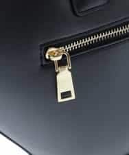 BPCGP54160 MK MICHEL KLEIN BAG(MK ミッシェルクラン バッグ) [インバッグ付き]扇型トートバッグ ブラック